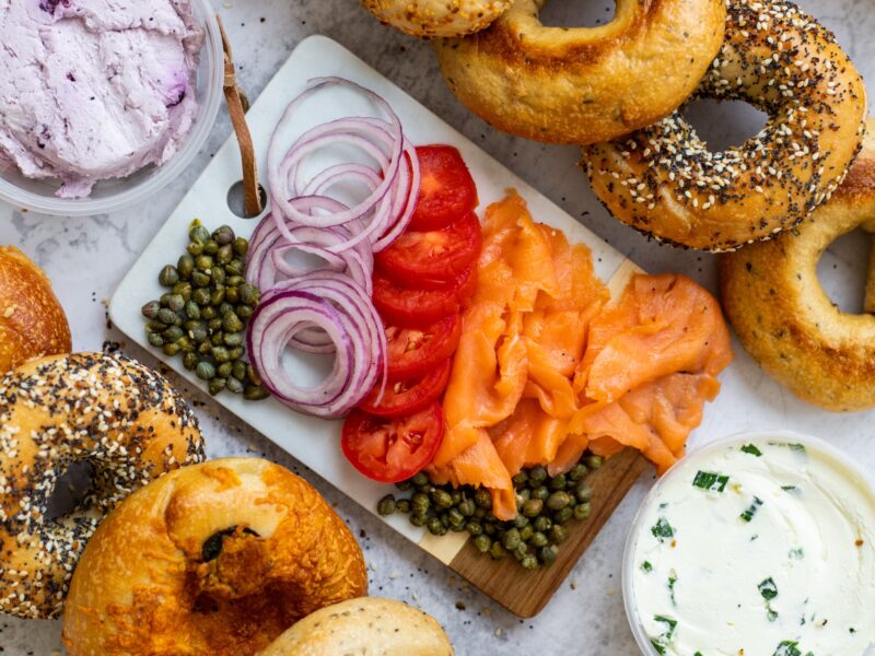 Rosen’s Bagel breakfast