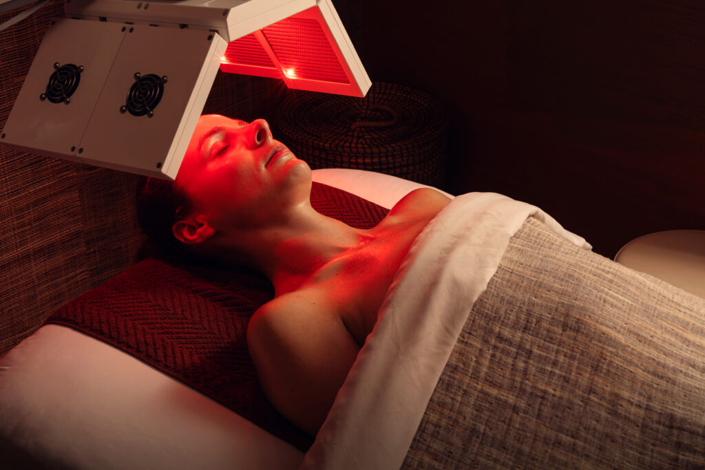 LED therapy at Verbena Spa