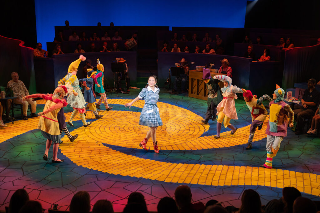 "The Wizard of Oz" at Zach Theater (photo by Melissa Taylor)