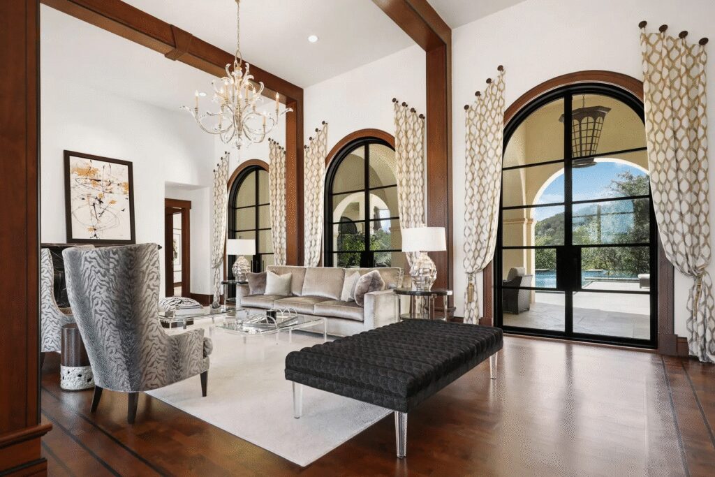 3509 Lost Creek Boulevard, known as the Prominence of Austin, is a 6-bedroom, 6 full and 4 partial bath Mediterranean-inspired estate in Barton Creek’s gated Mirador Escala community.
