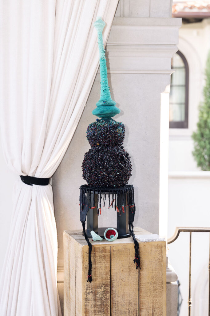 "Farewell" sculpture by Lakea Shepard