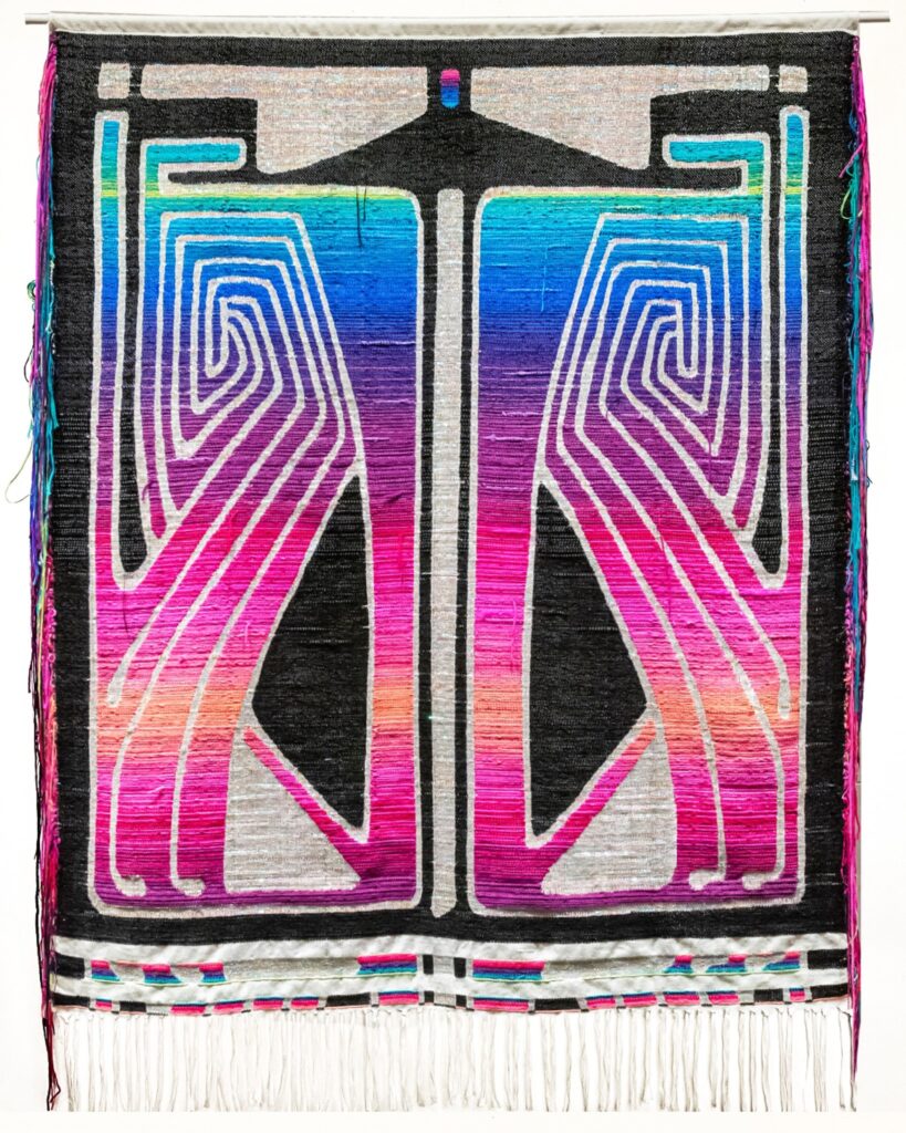 Artwork by Robin Kang will be on view at the Central Library through Jan. 4. (Photo courtesy of The Austin Public Library)