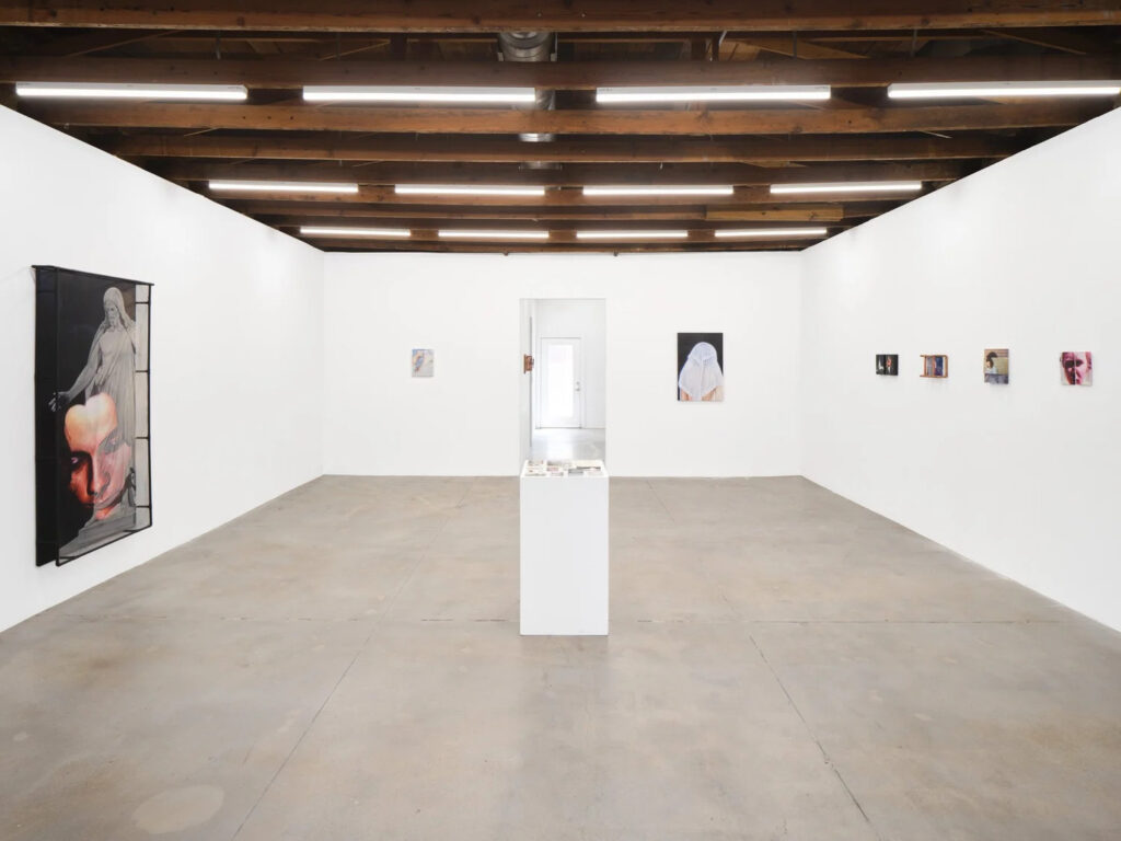 A gallery view of Hayley Labrum’s solo exhibition, “Where the Copper Hills Meet the Salt Water,” at Martha’s.