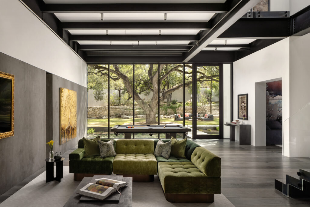 A moody space built for play. (Photo by Chase Daniel)