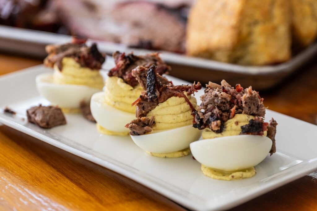 Waylon J's deviled eggs.