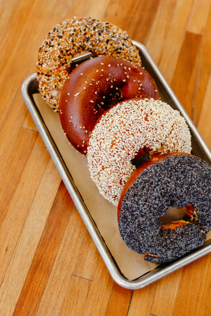 Bagels from Easy Tiger. (Photo by Justin Cook)