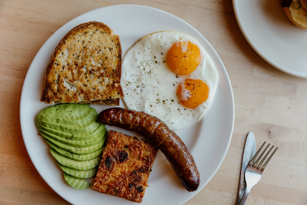 Breakfast platter from Easy Tiger. (Photo by Justin Cook)