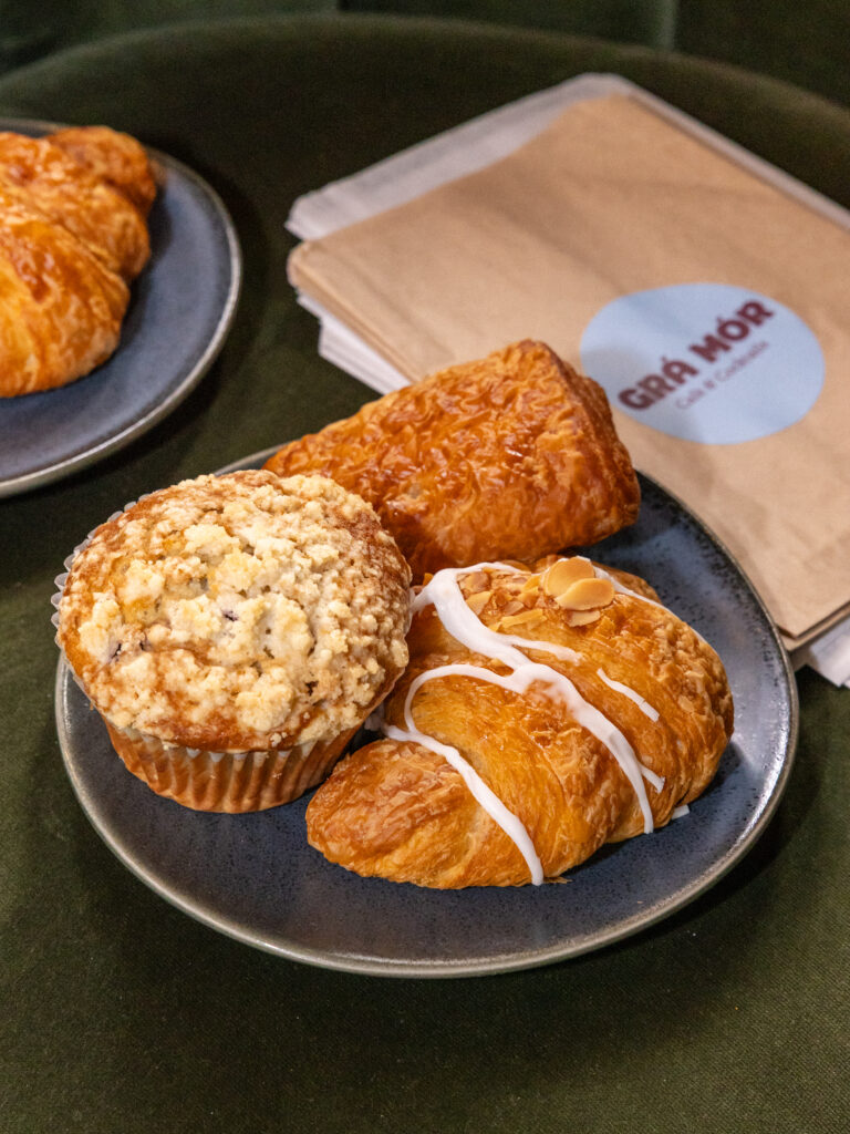 Pastries at Grá Mór are sourced from Texas French Bread. (Photo by Drink In Creative for Grá Mór)