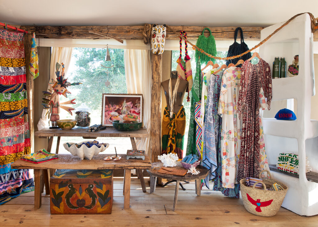 Shop inside Rancho Pillow in Round Top. (Photo by Molly Culver)
