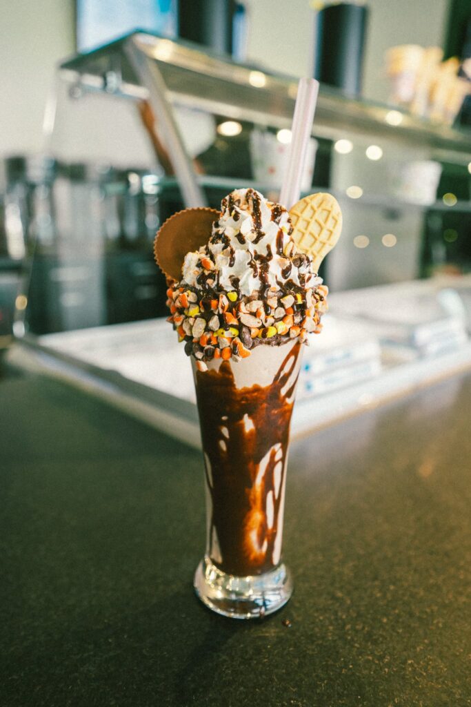 milkshake at PopStroke