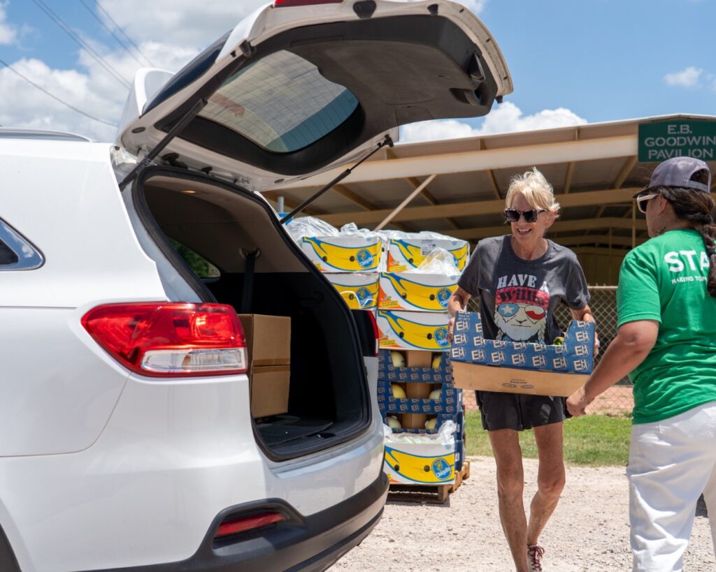 The Central Texas Food Bank, the largest hunger-relief organization in the region, serves 21 counties and remains on the front line of fighting hunger. (Photo courtesy of Central Texas Food Bank)