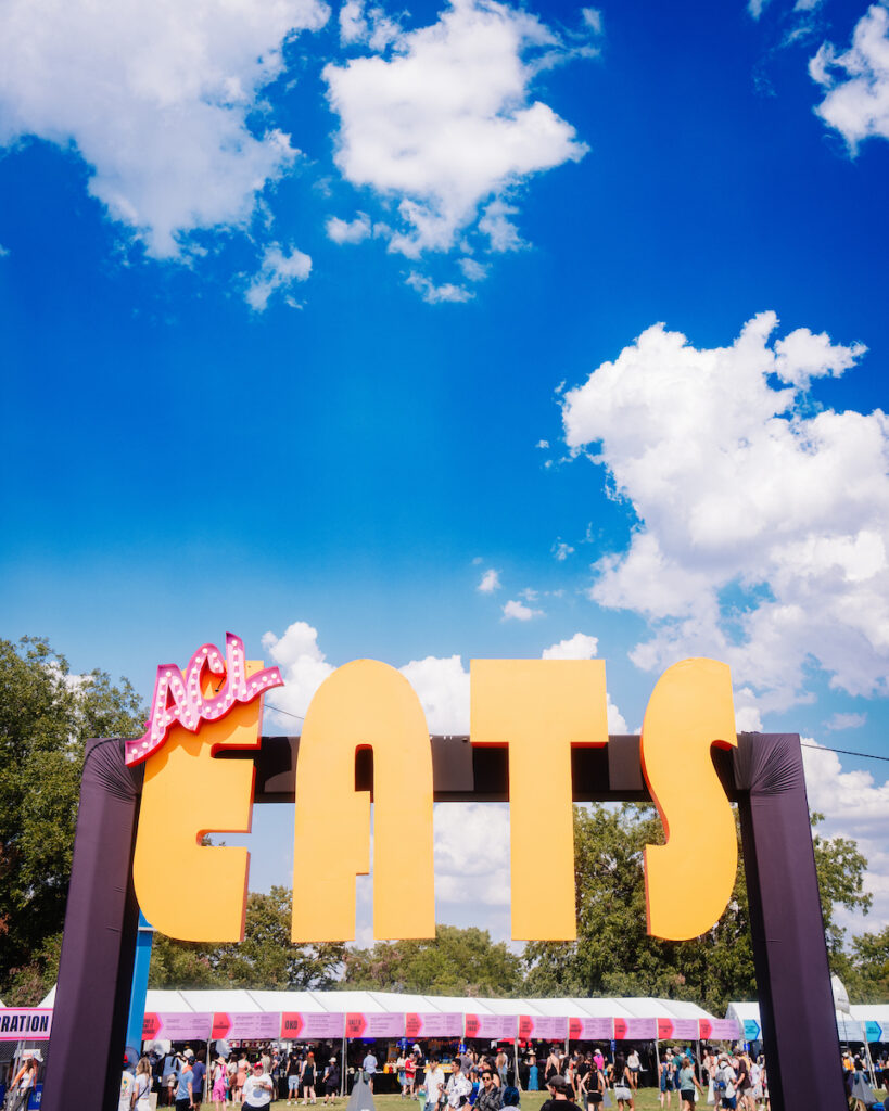 ACL Eats entrance. (Photo by Roger Ho for ACL Festival 2025)