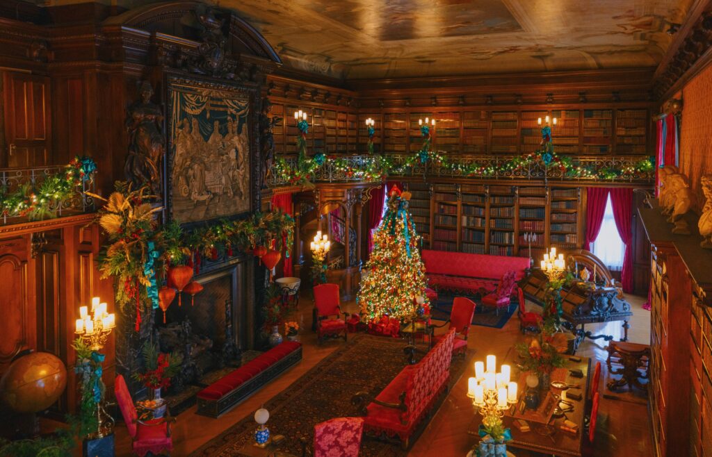 Biltmore Estate during the winter holiday season
