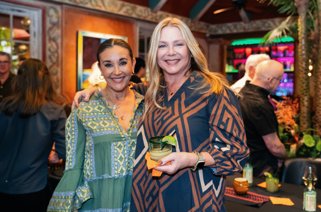 Endy Levin and Julie Savasky at Fonda San Miguel in Austin, Texas