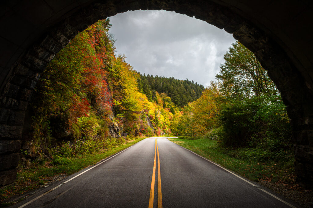 Devil's Courthouse Tunnel (photo courtesy of Explore Asheville)