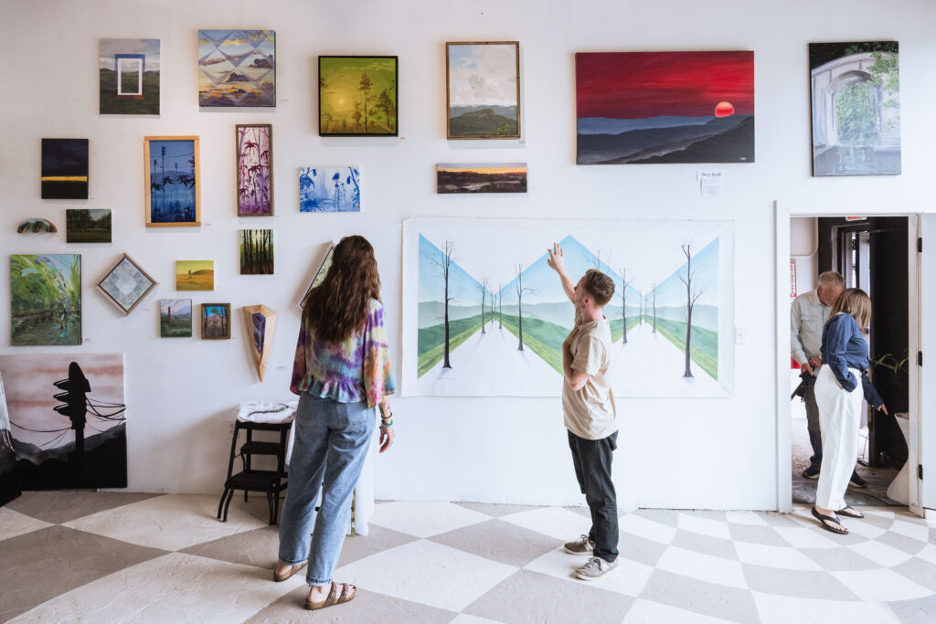gallery in Asheville's River Arts District