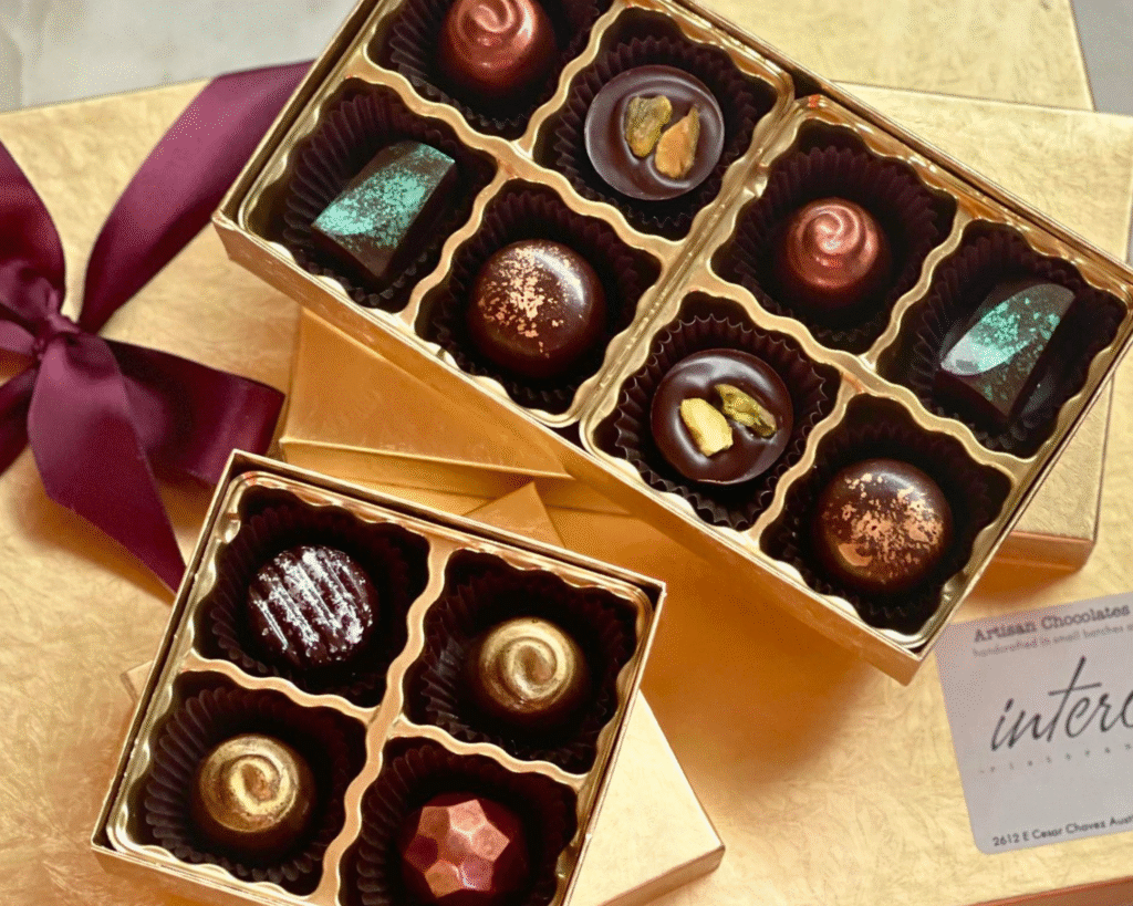 Chocolates from Intero. (Photo by An Indoor Lady Photography)
