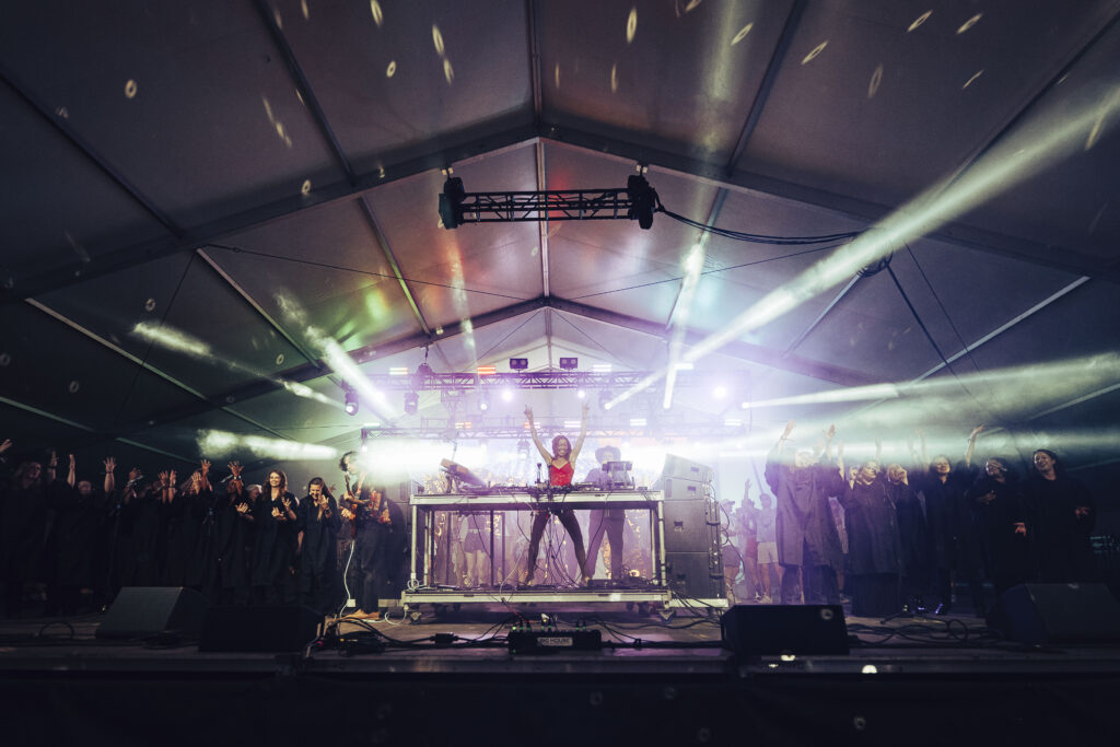 LP Giobbi - photo from Weekend One of ACL Festival 2025