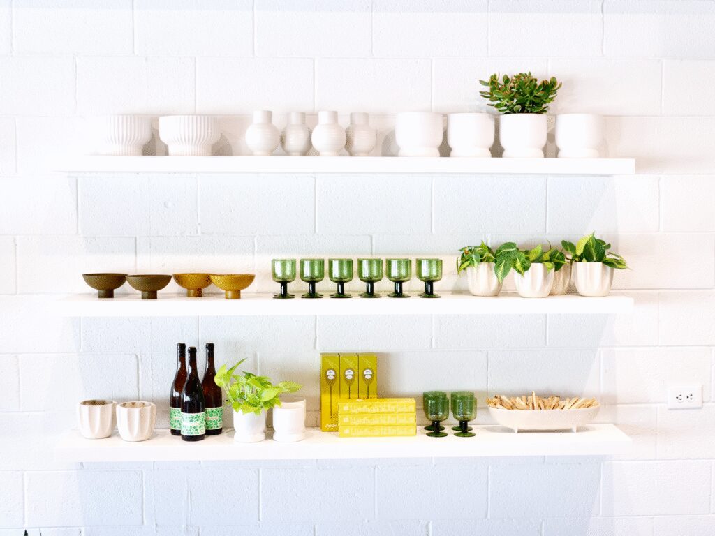 Flourish offers a curated selection of plants, vases, glassware and other home goods.