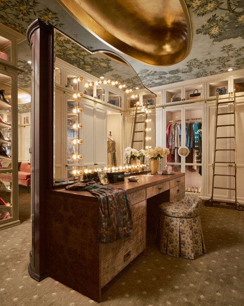 Closet designed by Sarah Stacey.