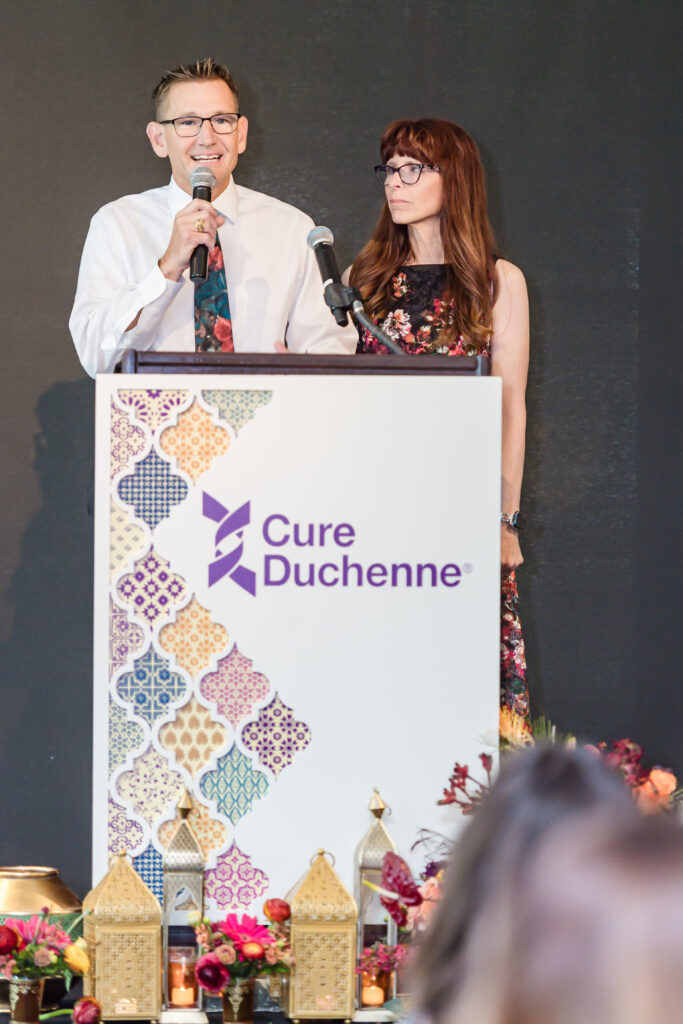 Tim and Laura Revell, CureDuchenne Ladies Luncheon founders.