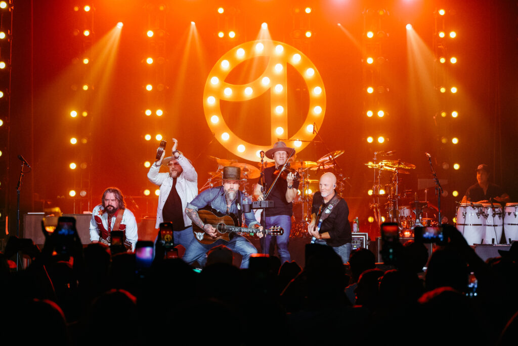 Zac Brown Band perform onstage during the Uber One Rodeo on October 18, 2025 in Austin, Texas. (Photo by Rick Kern/Getty Images for Uber)