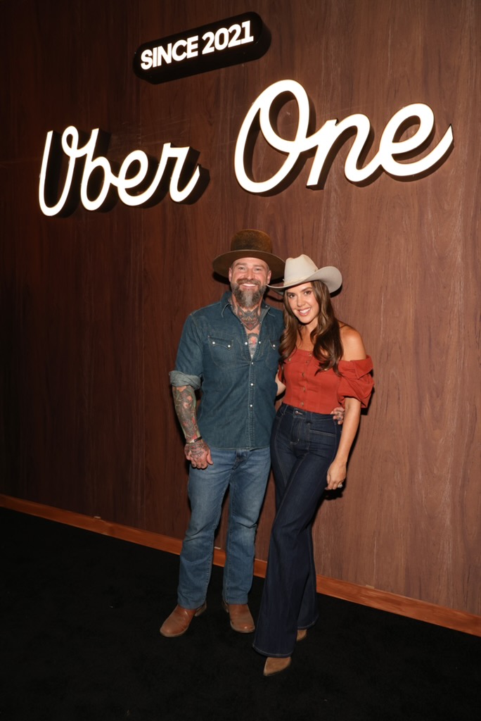 Zac Brown and Kendra Scott. (Photo by Rick Kern/Getty Images for Uber)