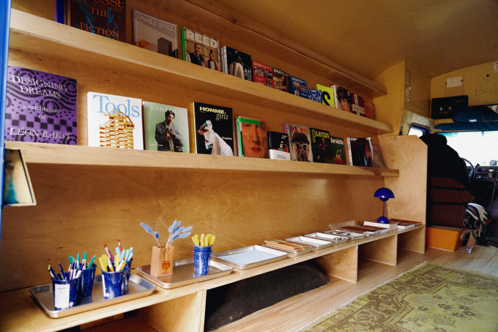 TOMO Mags will offer fashion magazines, architecture journals, art books, zines and more.
