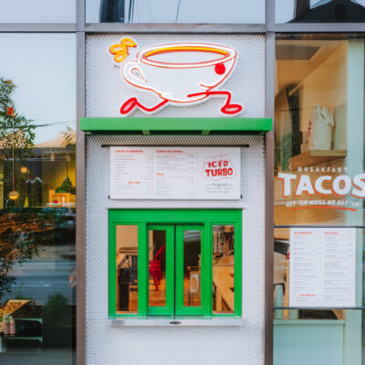 Jo's West Campus Exterior and Order Window. (Photo by Chad Wadsworth)