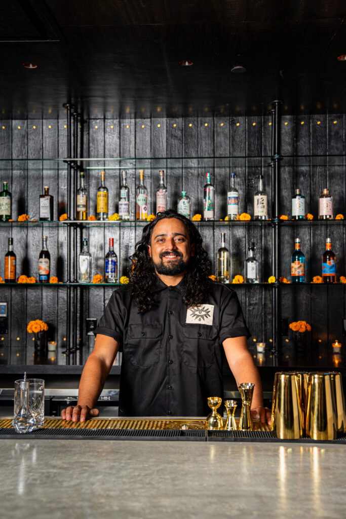 Sebastián Cajas, bar manager at La Mezca.