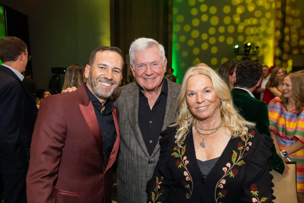 Sergio Garcia, Mack Brown, Sally Brown