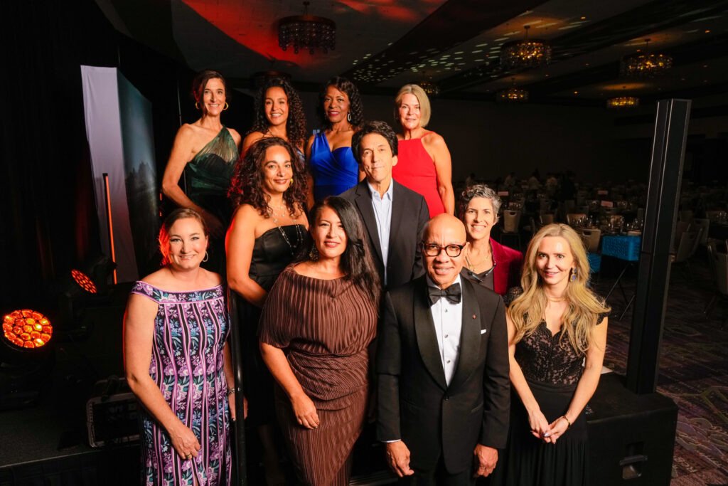 Susannah Auby, Traci Thomas, Gigi Edwards Bryant, Jennifer Schell, Dalia Azim, Mitch Albom, Marianne DeLeón, Andrea Rado Hamilton, Ada Limón, Darren Walker, Hannah Gabel