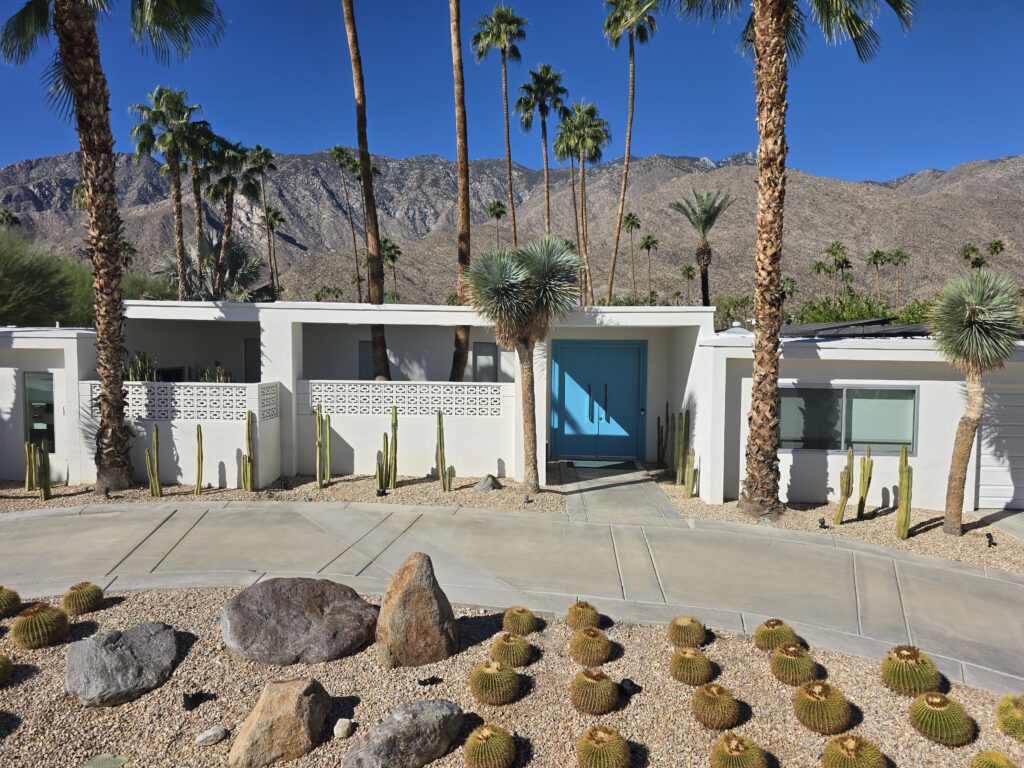 Midcentury modern home