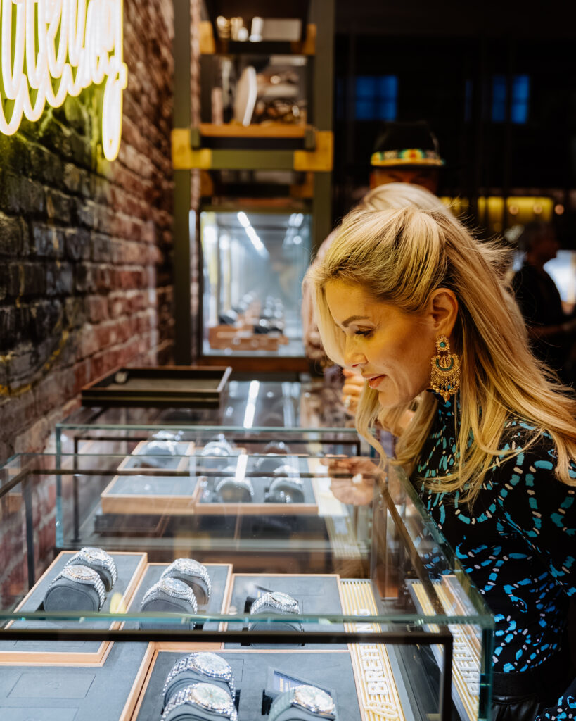 Bridget Ramey at Breitling Boutique Austin