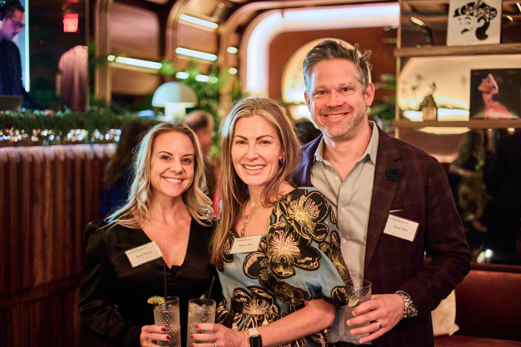 Rissa Meyer and Hillary and Brian Deck