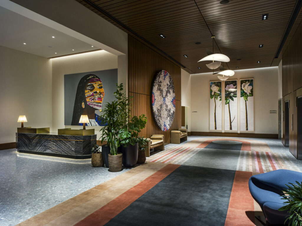 Lobby of Thompson Palm Springs