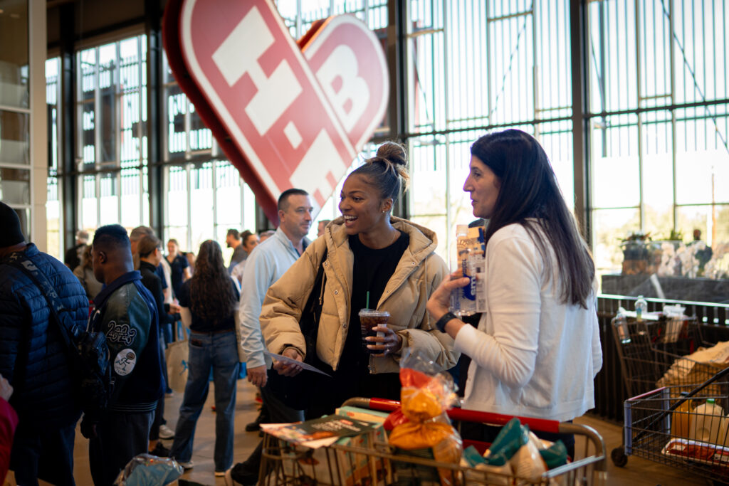 The Live Well, Your Way Day offered vendors that promoted healthy living, including BetterWay. (Photo courtesy of H-E-B)
