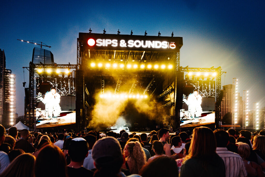 Coca-Cola’s Sips & Sounds Music Festival at Auditorium Shores in 2025. (Photo by Charles Reagan)