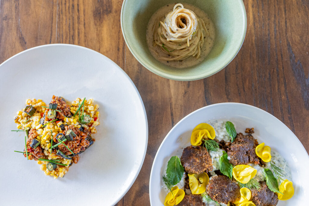 Assortment of dishes from Emmer & Rye. (Photo by Mars Tello)