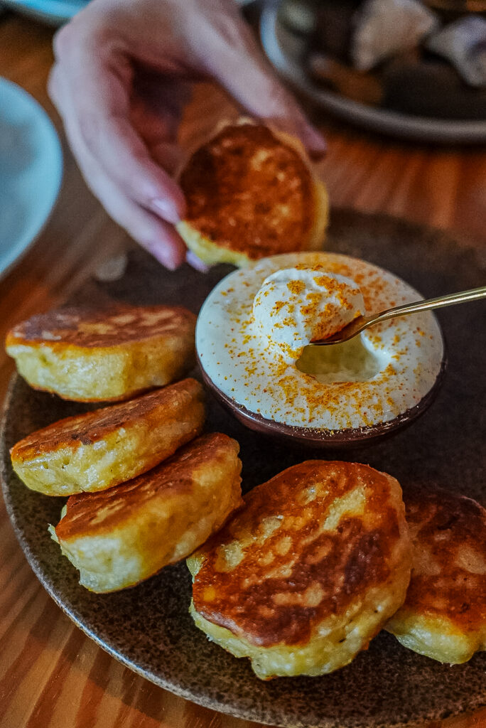 Johnny Cakes at Emmer and Rye
