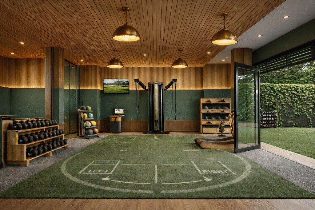 The Mackenzie Club's fitness studio. (Rendering courtesy of The Mackenzie Club)