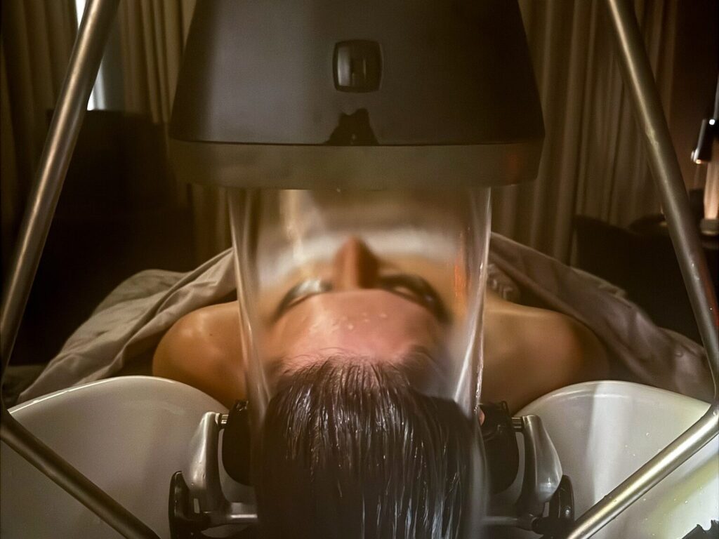 Hair and scalp treatment from Elysian Head Spa.