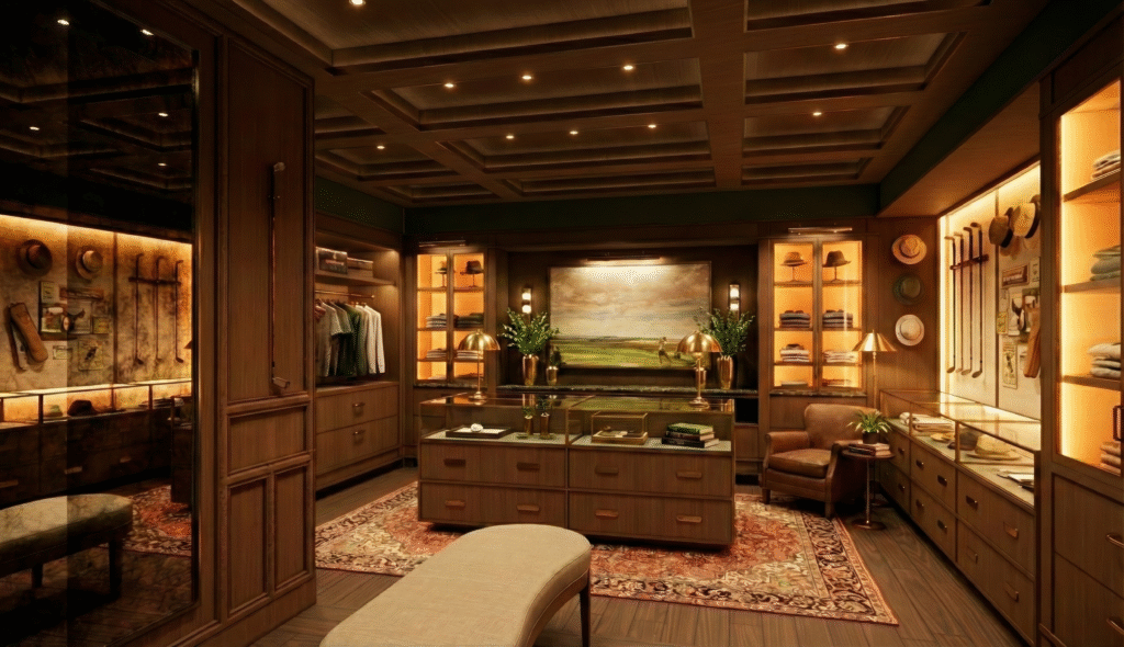 The Mackenzie Club's golf pro shop.