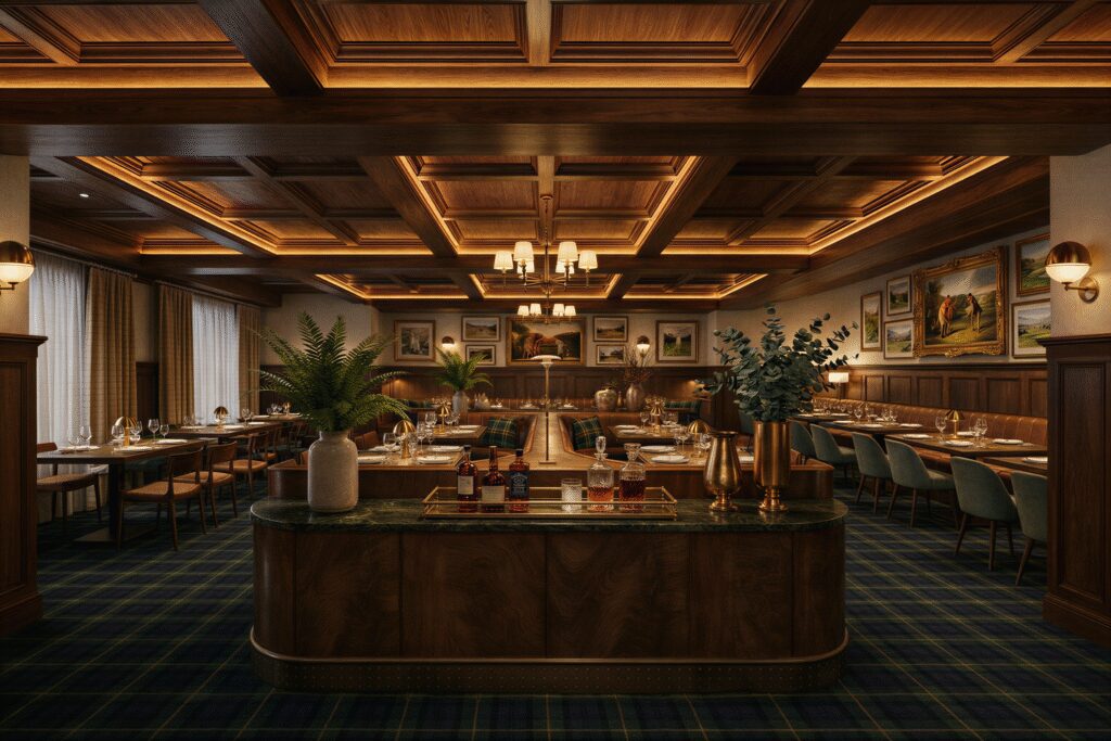 The Mackenzie Club's restaurant. (Rendering courtesy of The Mackenzie Club)