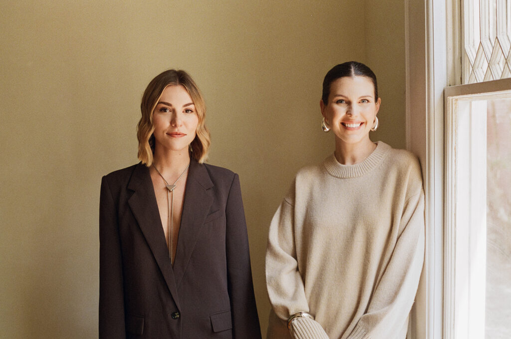 Lily Martin and Bailey Connelly, co-founders of Connelly Martin Gallery. (Photo courtesy of Connelly Martin Gallery)