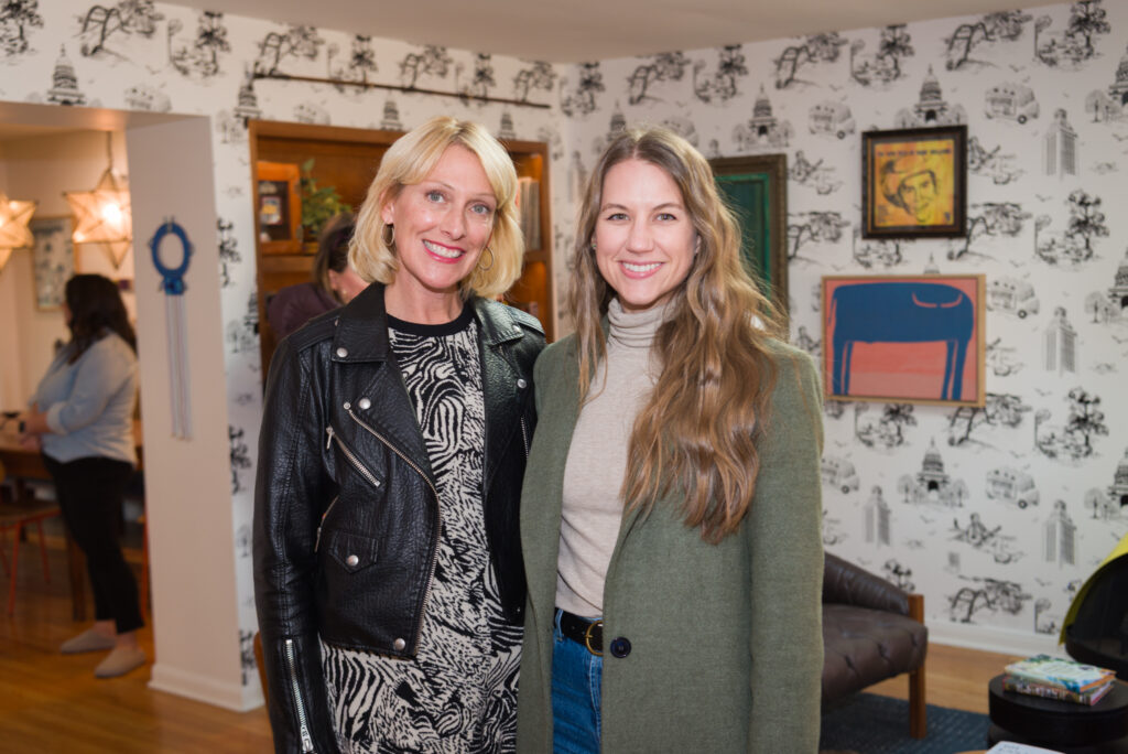 Heidi Okla and Krissy LittleStar Hearn. (Photo by John Pesina)