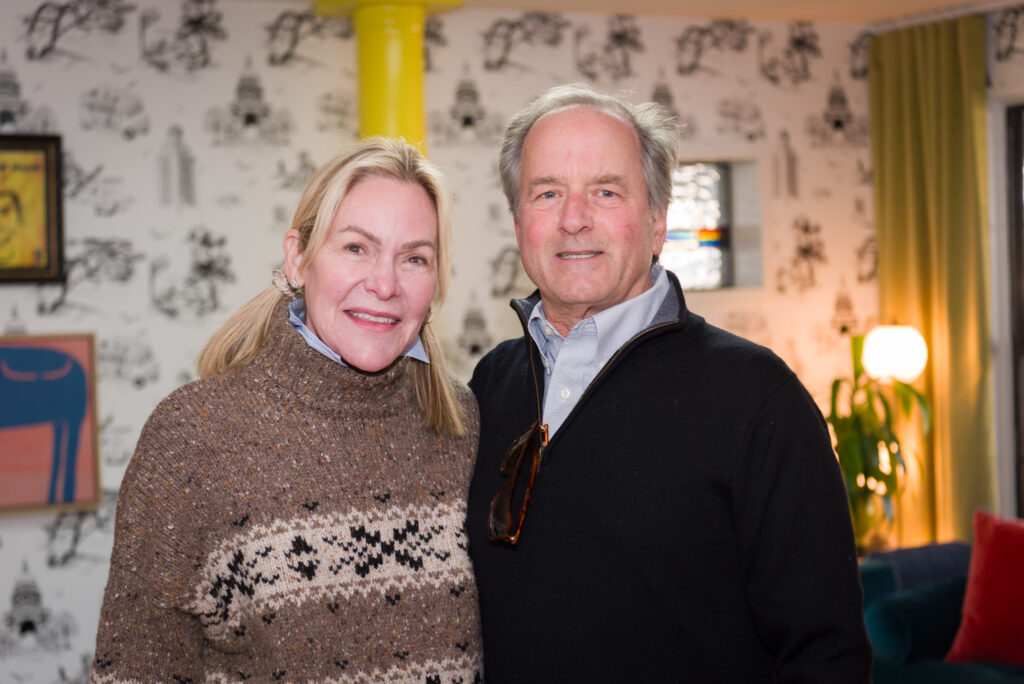 Mary Tally and George Elliman. (Photo by John Pesina)