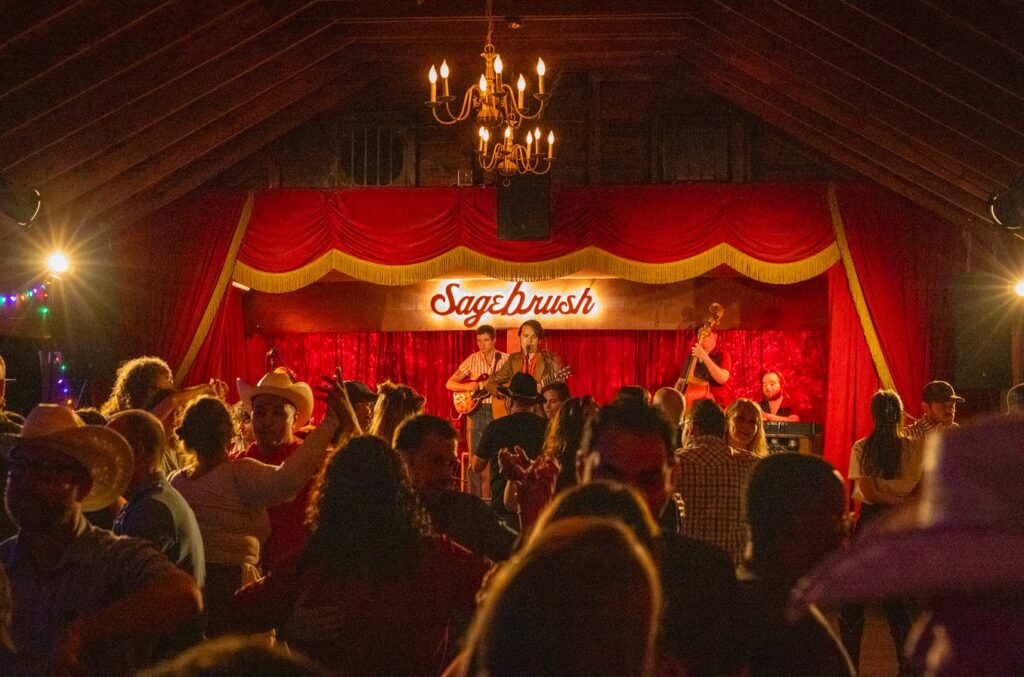 Theo Lawrence performs at Sagebrush in Austin, Texas. (Photo courtesy of Sagebrush)