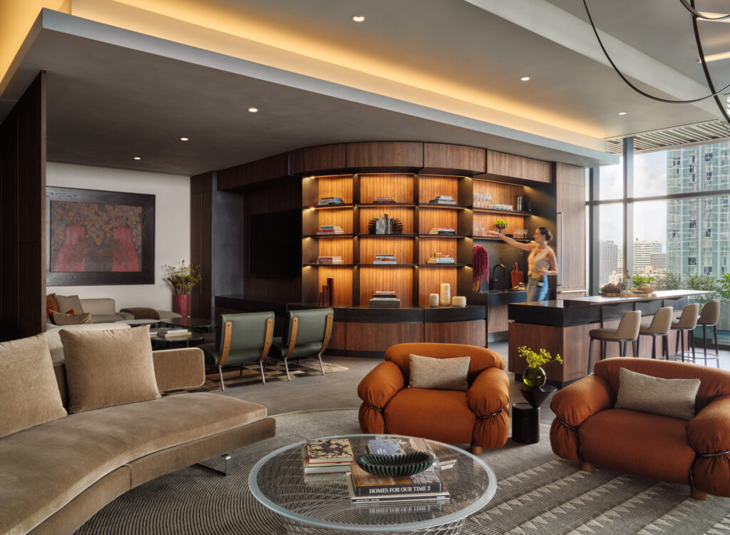 The Modern's clubhouse. (Photo by Likeness Studio)