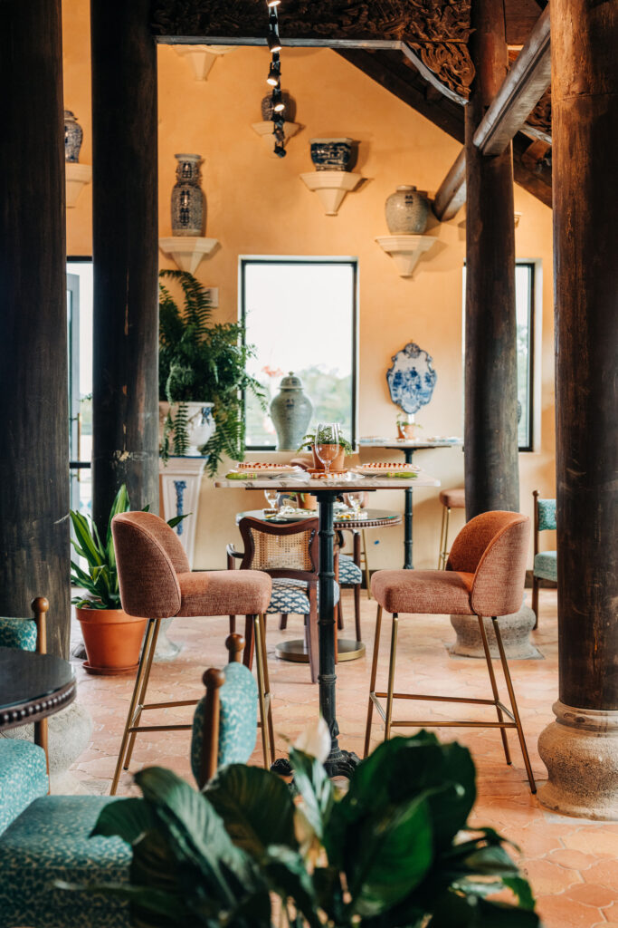 beautiful communal space at Folklore